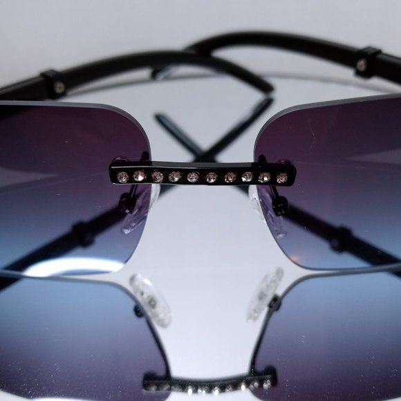 Glam Sunglasses - Blue Black main image 4